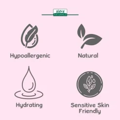 Cradle Cap Care|Infant Shampoo + Conditioner-Aleva Naturals 2 in 1 Hair & Body Wash (200 mL)