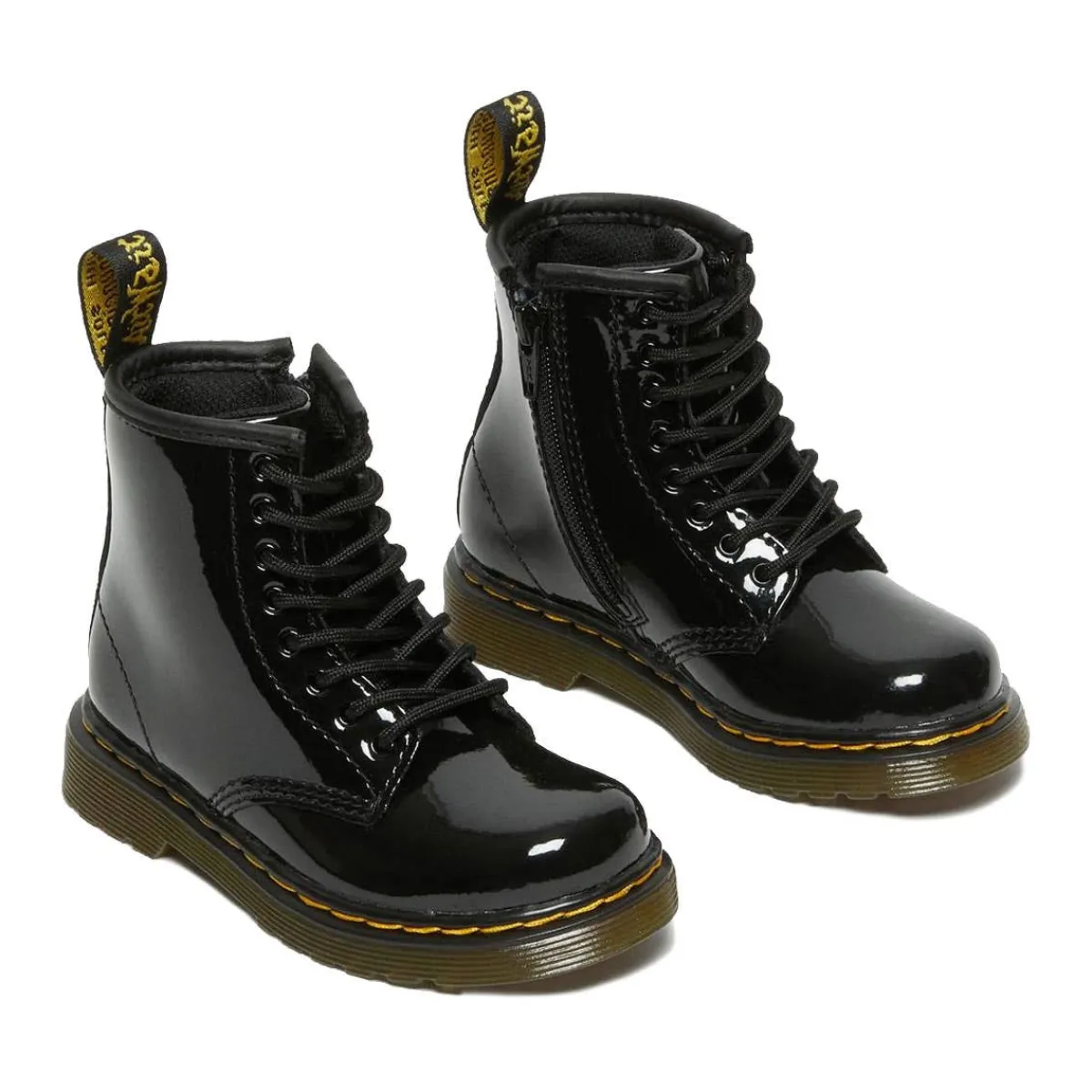 Winter Boots|Fashion Boots-Dr Martens 1460 Patent Lamper (Toddler)