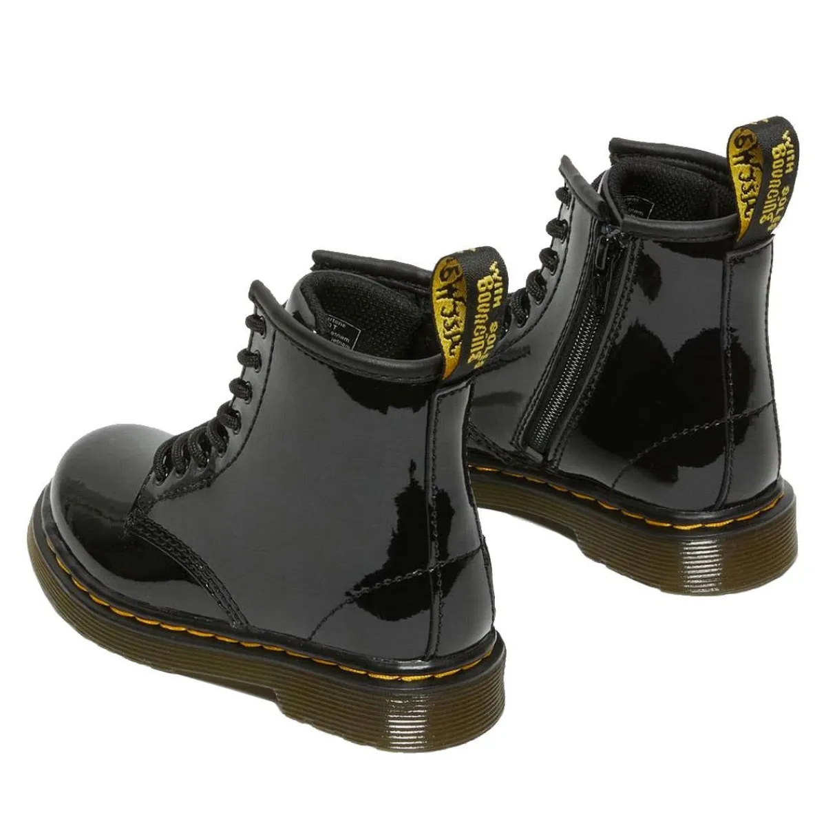 Winter Boots|Fashion Boots-Dr Martens 1460 Patent Lamper (Toddler)