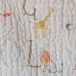 Kids Bedding|Blankets-Pehr A to Zoo Blanket