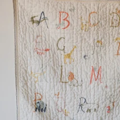 Kids Bedding|Blankets-Pehr A to Zoo Blanket