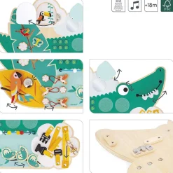 Wooden Toys|Play + Learn Toys-Janod Activity Board