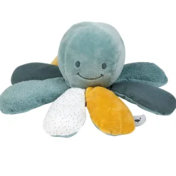 Plush Animals-Nattou Activity Cuddly Octopus
