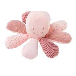 Plush Animals-Nattou Activity Cuddly Octopus