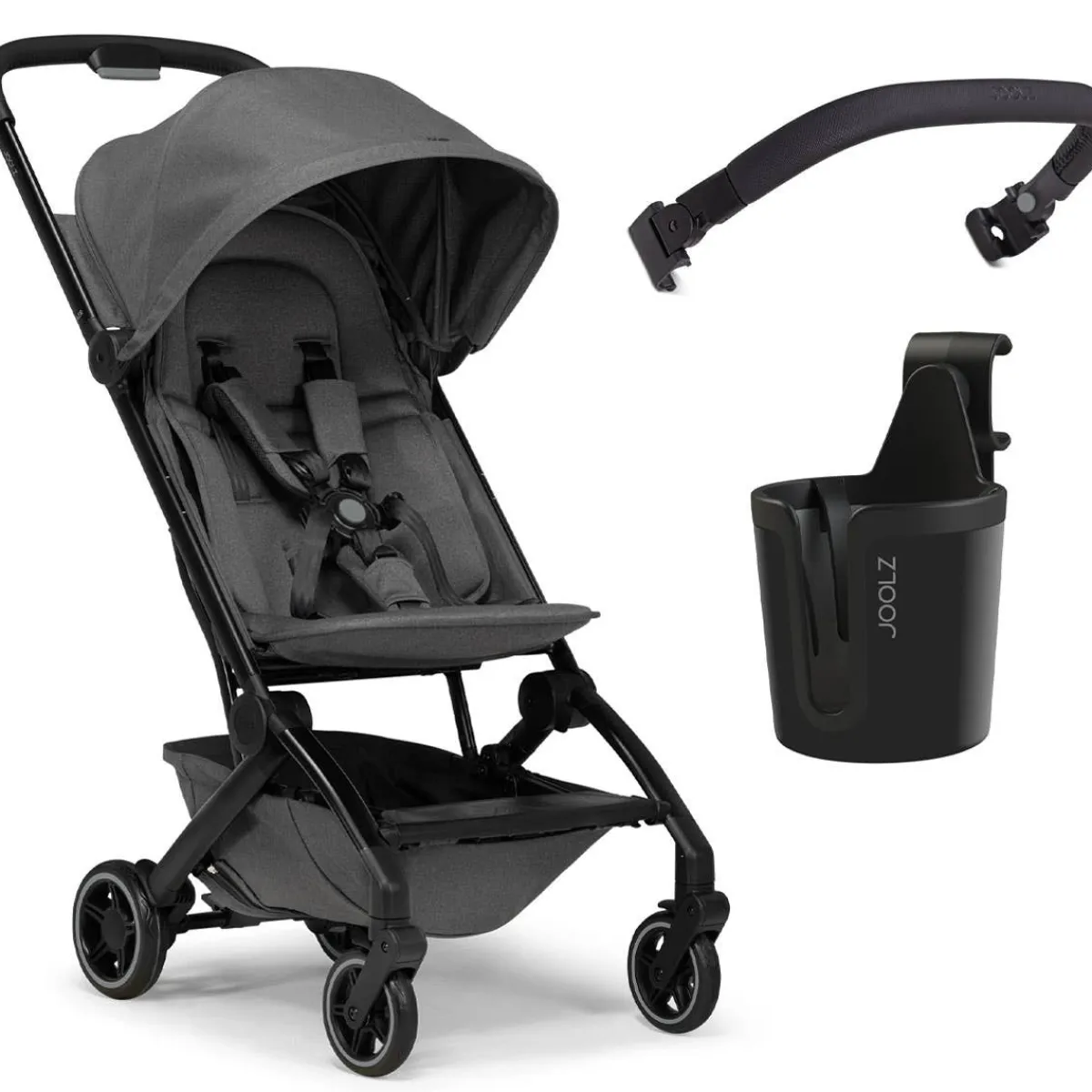 Stroller Bundles|Travel Strollers-Joolz Aer+ Stroller Bundle Moonstone