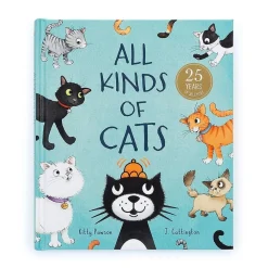 Board Books-Jellycat All Kinds of Cats Book