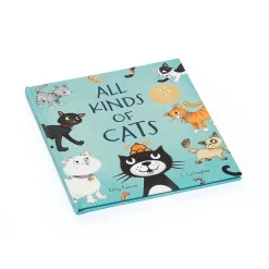 Board Books-Jellycat All Kinds of Cats Book