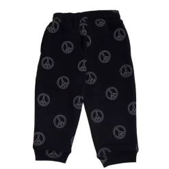Pants-Brunette the Label All Over Peace Sign Oversized Jogger