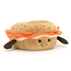 Plush Food-Jellycat Amuseables Bagel