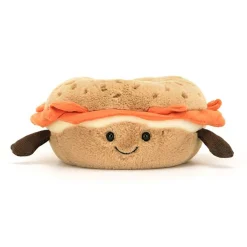 Plush Food-Jellycat Amuseables Bagel