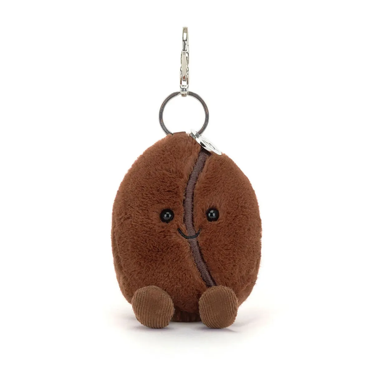 Plush Food-Jellycat Amuseables Coffee Bean Bag Charm