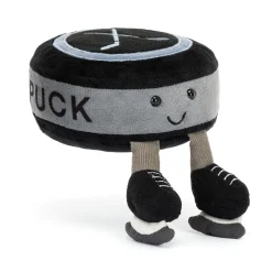 Plush Animals-Jellycat Amuseables Ice Hockey Puck