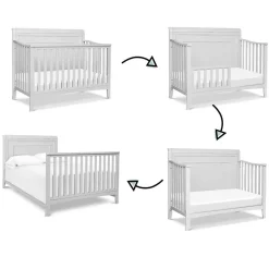 Convertible Cribs-DaVinci Anders 4-in-1 Convertible Crib