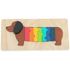 Puzzles|Wooden Toys-Vilac Andy Westface Dog Wooden Puzzle
