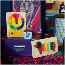 Puzzles|Wooden Toys-Vilac Andy Westface Dog Wooden Puzzle