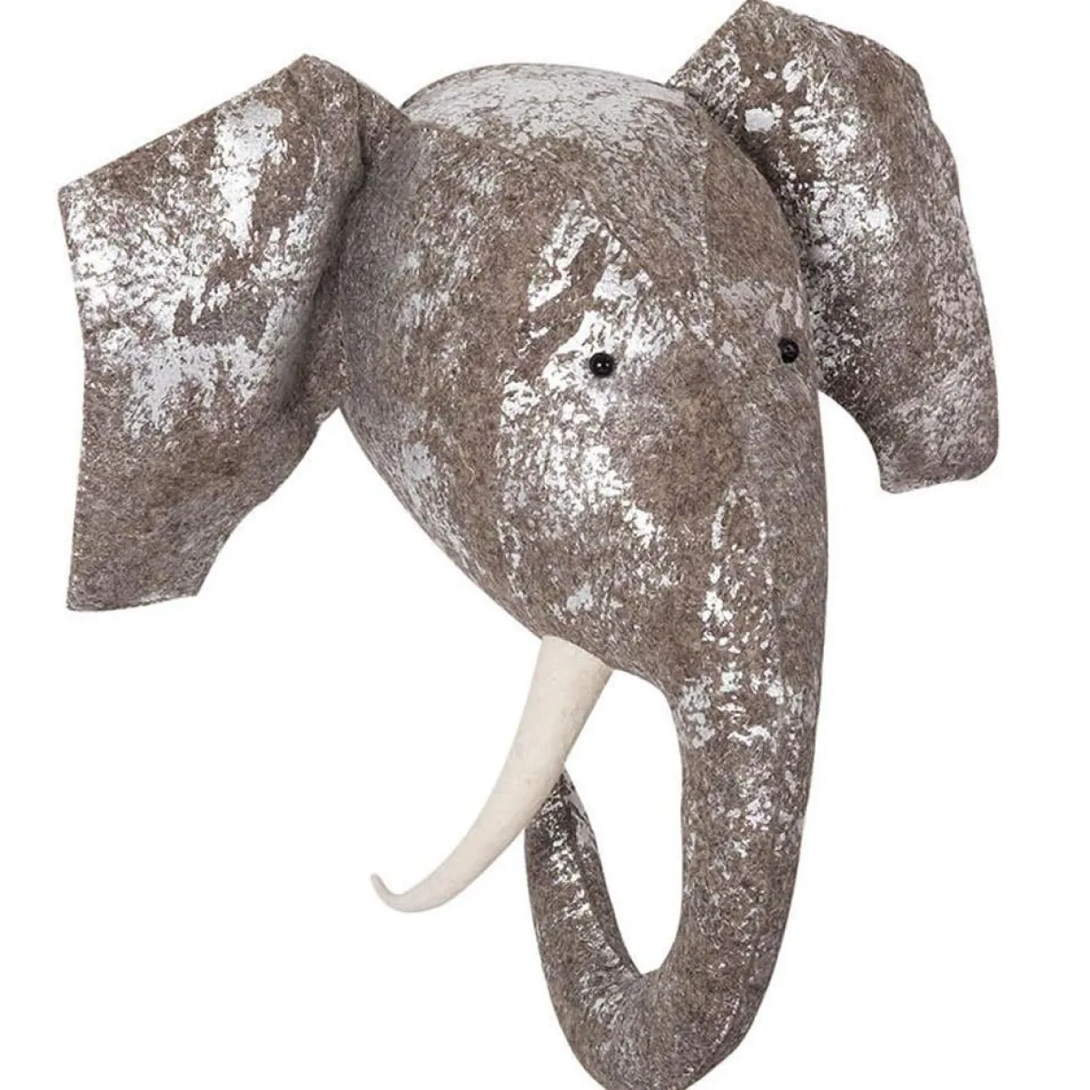 Wall Decor-Fiona Walker England Animal Head (Silver Foil)