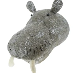 Wall Decor-Fiona Walker England Animal Head (Silver Foil)
