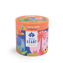 Puzzles|Wooden Toys-Moulin Roty Animal Oasis Puzzle (36 Pieces)