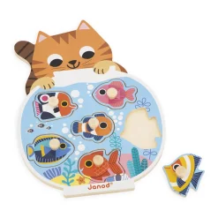 Puzzles|Wooden Toys-Janod Aquarium Puzzle