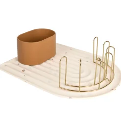 Bottle Brushes + Drying Racks-Boon Inc. Arc Silicone Drying Mat & Rack