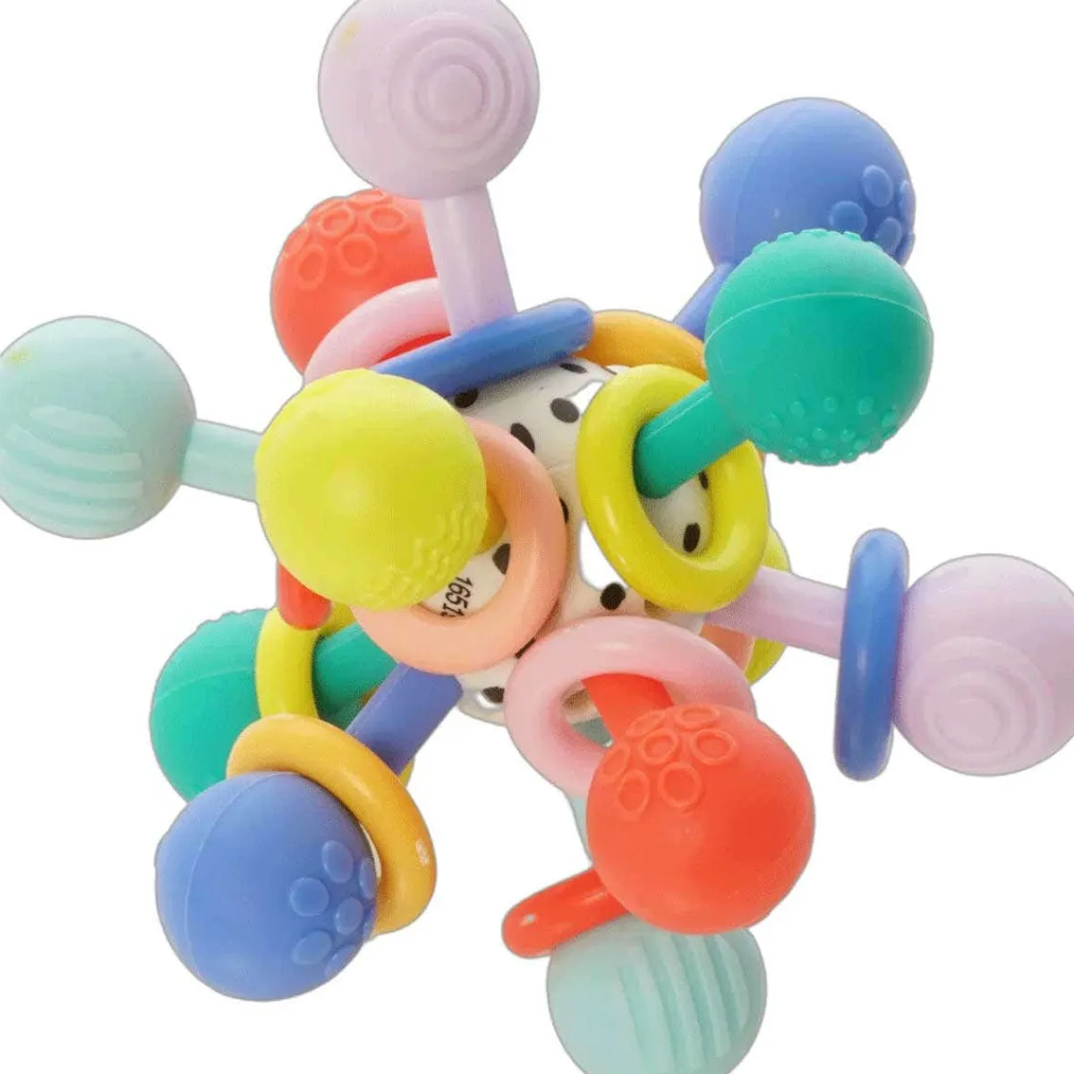 Play + Learn Toys|Grasping Toys-Manhattan Toy Atom Teether (Colourpop)