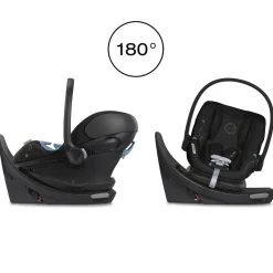Car Seat Bases|Nfant Car Seats-Cybex Aton G Swivel with Sensorsafe