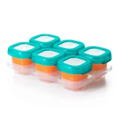 Baby Food Prep + Storage-Oxo Tot Baby Blocks - Freezer Containers (2 oz, 6 Pack)