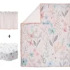 Crib Bedding Sets-Lambs & Ivy Baby Blooms 3 Piece Crib Set