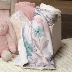 Blankets-Lambs & Ivy Baby Blooms Blanket