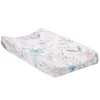 Changing Pads + Covers-Lambs & Ivy Baby Blooms Changing Pad Cover