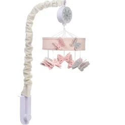 Mobiles-Lambs & Ivy Baby Blooms Musical Mobile