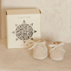 Infant Socks + Booties-Quincy Mae Baby Booties