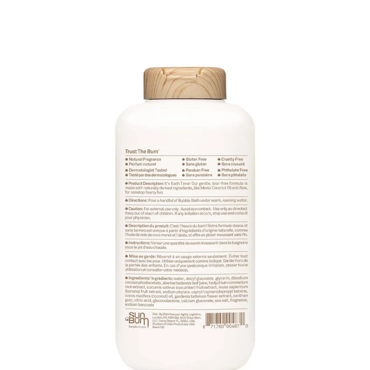 Infant Body Wash-Sun Bum Baby Bum Bubble Bath