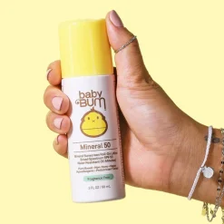 Sunscreen-Sun Bum Baby Bum Mineral Sunscreen Roll-On Lotion SPF 50