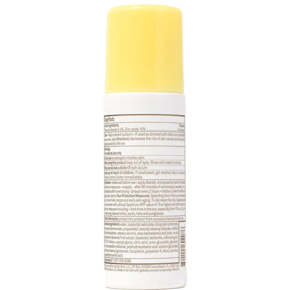 Sunscreen-Sun Bum Baby Bum Mineral Sunscreen Roll-On Lotion SPF 50