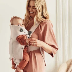 Baby Carriers-BABYBJÖRN Baby Carrier Mini (3D Jersey)