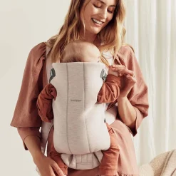 Baby Carriers-BABYBJÖRN Baby Carrier Mini (3D Jersey)