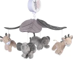 Mobiles-Lambs & Ivy Baby Jungle Musical Mobile