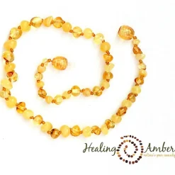 Jewelery-Healing Amber Baby Necklace 11