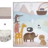 Crib Bedding Sets-Lambs & Ivy Baby Noah 3 Piece Crib Set