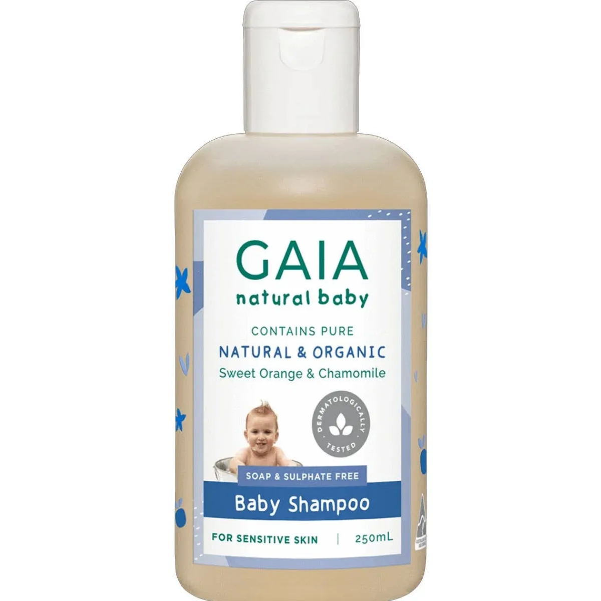 Infant Shampoo + Conditioner-Gaia Baby Shampoo (250 mL)