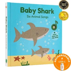 Board Books-Cali's Books Baby Shark Nursery Rhymes V2