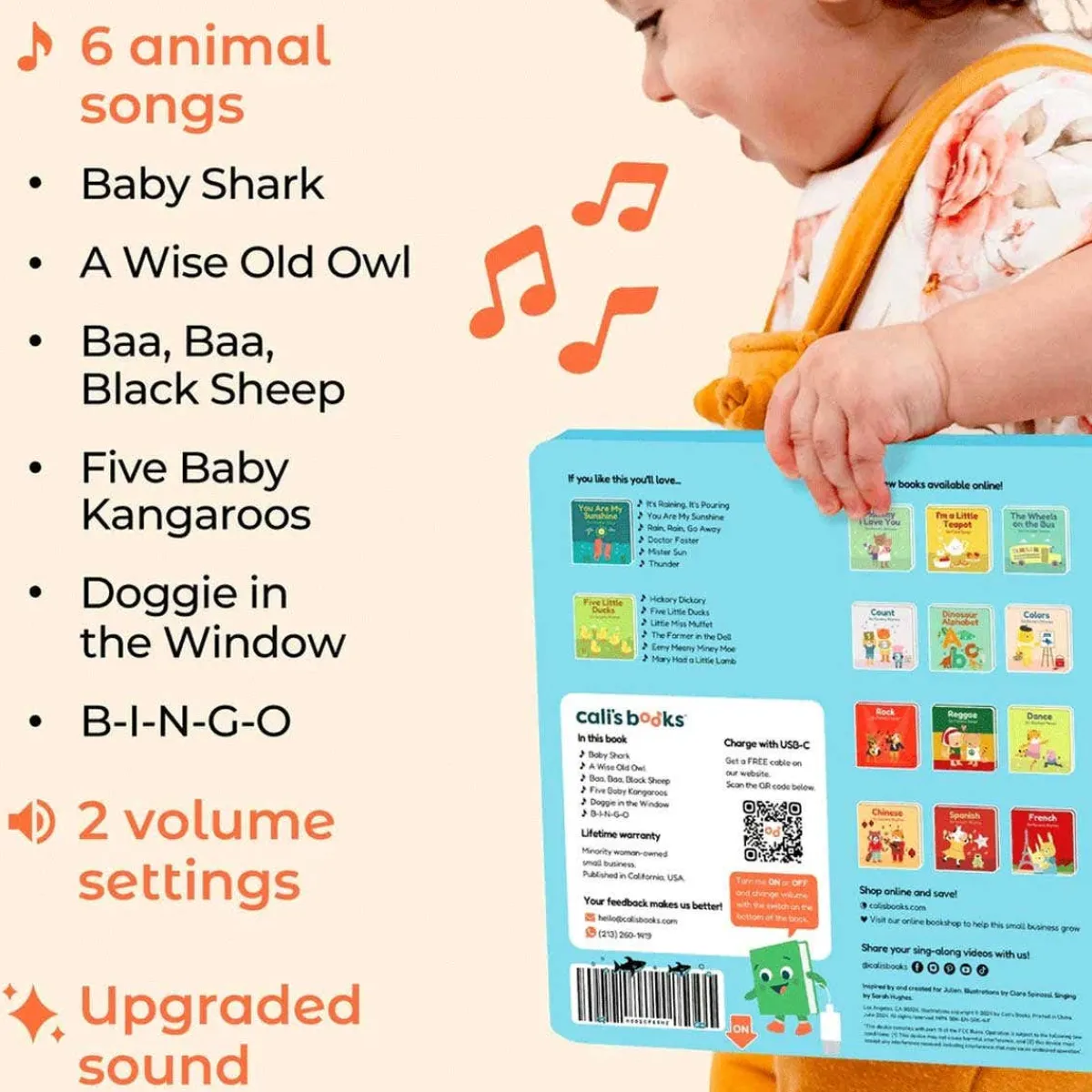 Board Books-Cali's Books Baby Shark Nursery Rhymes V2