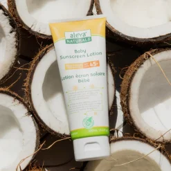 Sunscreen-Aleva Naturals Baby Sunscreen Lotion (100 mL)