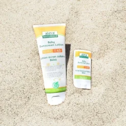 Sunscreen-Aleva Naturals Baby Sunscreen Lotion (100 mL)