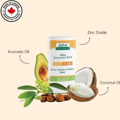 Sunscreen-Aleva Naturals Baby Sunscreen Stick