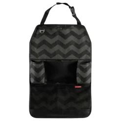 Car Seat Accessories-Skip Hop Backseat Organizer Tonal Chevron