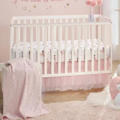 Crib Fitted Sheets-Lambs & Ivy Ballerina Baby Crib Sheet