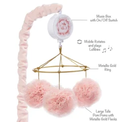 Mobiles-Lambs & Ivy Ballerina Baby Musical Mobile
