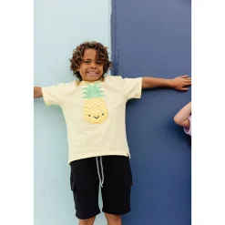 Shorts-Whistle & Flute Bamboo Drawstring Cargo Shorts Black